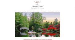 Desktop Screenshot of gardenfalls.com